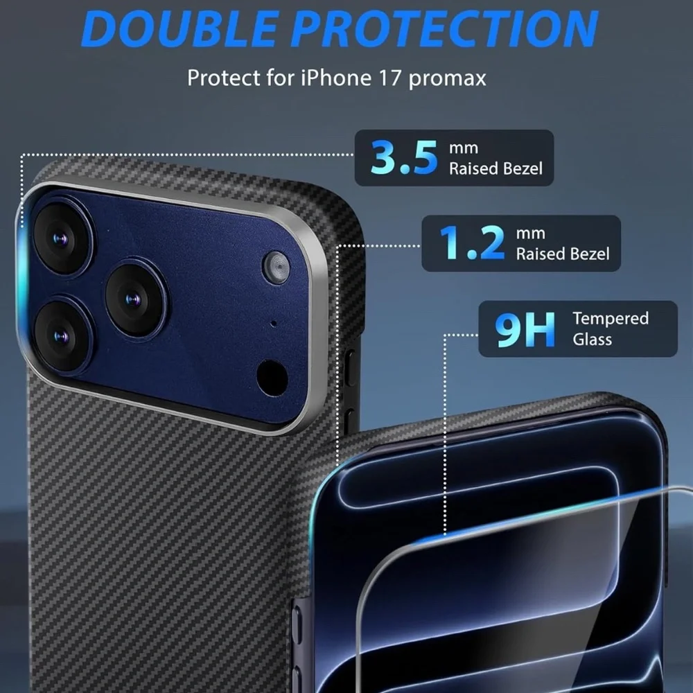 iPhone 17 Pro Carbon Fiber Case